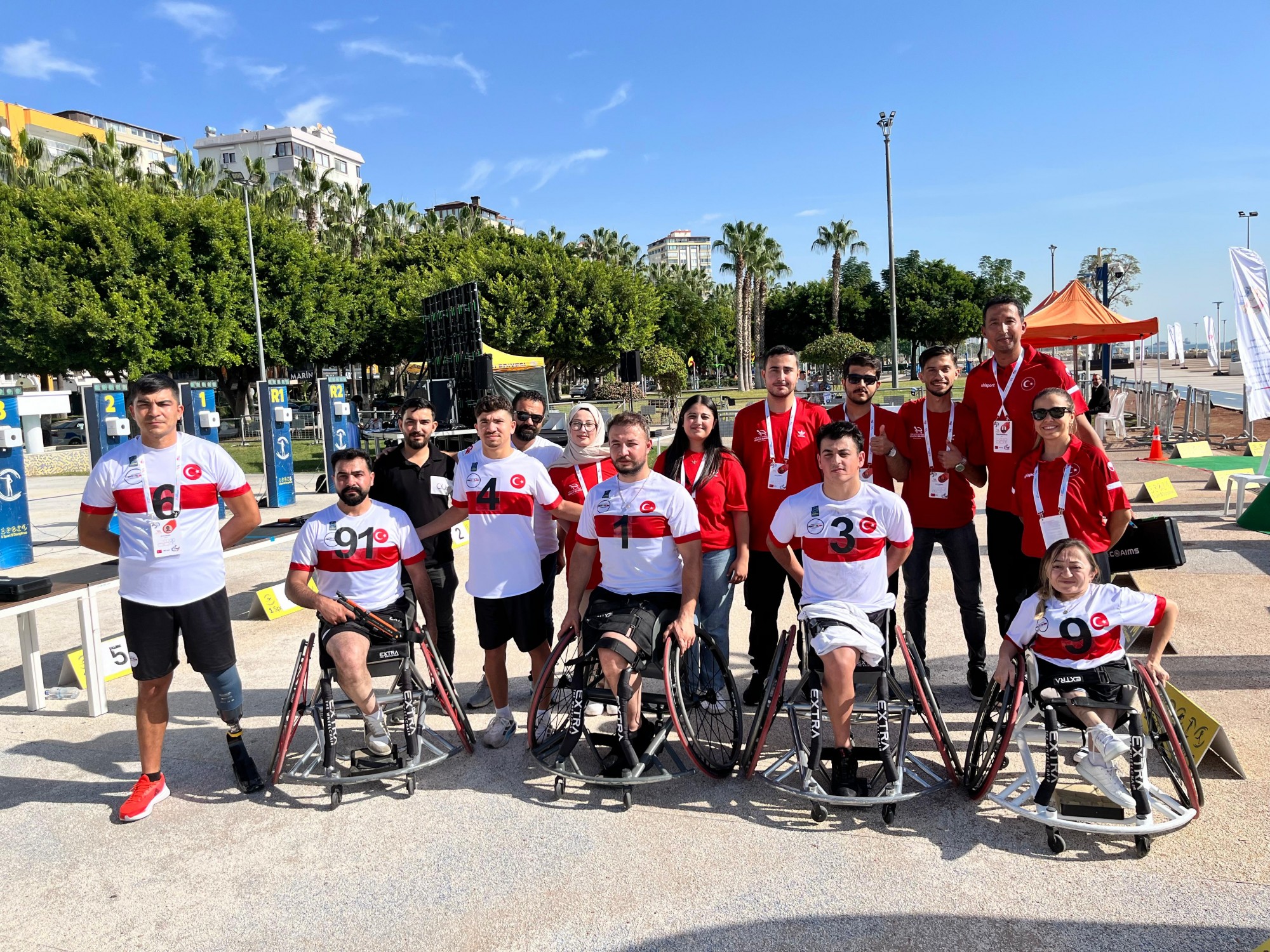 "2025 Dünya Bedensel Engelliler Plaj Oyunları” Mersin’de Gerçekleştirilen Açılış Töreni